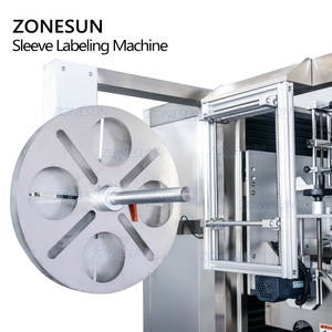 ZONESUN ZS-STB150 <span class=keywords><strong>PVC</strong></span> Stretch Chai Nước Tự Động Máy Dán Nhãn Cho Bình Aerosol - Product Image 2