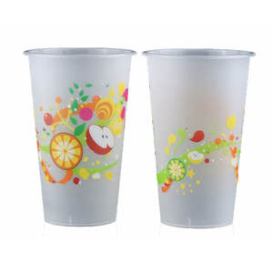 ถ้วยพลาสติกสำหรับงานปาร์ตี้ขนาด9ออนซ์12ออนซ์16ออนซ์20ออนซ์ใช้ซ้ำได้ปราศจาก BPA พิมพ์โลโก้ได้ตามต้องการ - Product Image 3