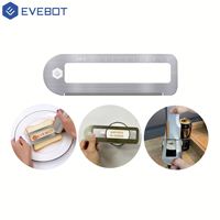 Nouvelle règle manuelle portable PrintPen PrintPods auxiliaire en acier inoxydable de 12 cm pour imprimante jet d'encre tout-en-un à encre comestible pour 1