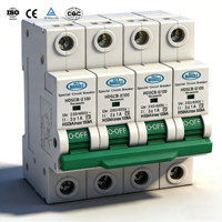 Disjoncteur de protection contre les surtensions HANDELE HDSCB-II100 1-4P SCB 50kA-100kA 230/400VAC SPD certifié CE