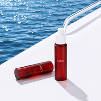Flacon pulvérisateur vide de luxe en plastique pour cosmétiques, brume fine pour le corps, 80 ml, 100 ml, avec pompe, vente en gros