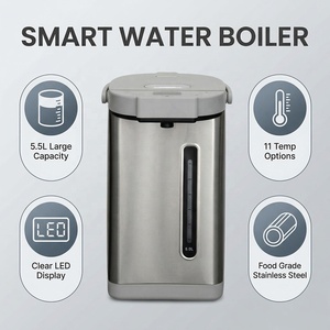 Nuevo Modelo Ideal para Oficina en Casa, Hervidor de Agua Eléctrico con Pantalla LED y Temperatura Ajustable, Termo de 5 Litros, Dispensador de Agua - Product Image 4