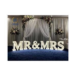 Letra del alfabeto <span class=keywords><strong>de</strong></span> Metal grande, suministro para fiestas, luz gigante, número Led, marquesina <span class=keywords><strong>de</strong></span> 4 pies, letrero <span class=keywords><strong>de</strong></span> <span class=keywords><strong>letras</strong></span> con luz Led <span class=keywords><strong>Mr</strong></span> & <span class=keywords><strong>Mrs</strong></span> para decoración <span class=keywords><strong>de</strong></span> boda - Product Image 3