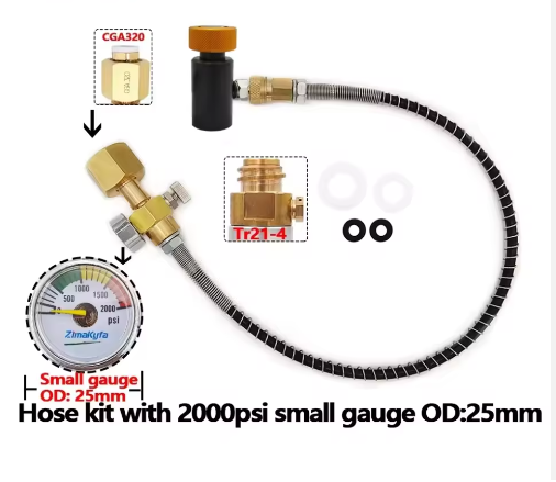 Manómetro Cga320 de 2000 psi
