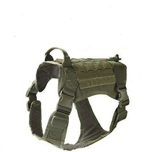 Arnés tipo chaleco para perro, conjunto de chaleco para perro, ropa táctica resistente al agua para perro, arnés ajustable para perro para exteriores - Product Image 1
