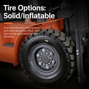 รถยกดีเซล 2 2.5 3 3.5 4 5 ตัน - รถยกอุตสาหกรรมสำหรับงานหนัก สำหรับคลังสินค้า/ท่าเรือ - Product Image 6