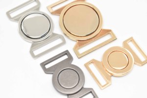 Hebilla de conexión de cinturón decorativo para mujer, hebilla de cierre de conectores de forma redonda de 20mm 25mm 40cm - Product Image 4