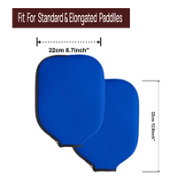 Housse de protection pour raquette de Pickleball, étui en néoprène avec fermeture éclair, sac de protection pour raquette, épaisseur de 16mm, accessoires écologiques