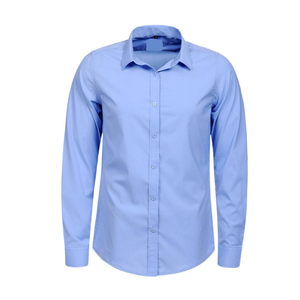 Service OEM 2023 nouveautés chemise en satin pour hommes grande taille 100% coton col rabattu à manches longues respirant bureau formel - Product Image 3