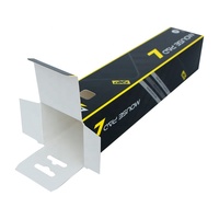 Boîte cadeau pliable personnalisable en papier pour tapis de souris, produit 3C, impression avec revêtement UV, doublure en éponge, design pliable