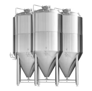 Équipement de Fermentation de Haute Qualité 100L avec Composants PLC, Cuve de Fermentation 500L 2000L pour <span class=keywords><strong>Bière</strong></span> et Vin à <span class=keywords><strong>Pression</strong></span> Nulle - Product Image 4