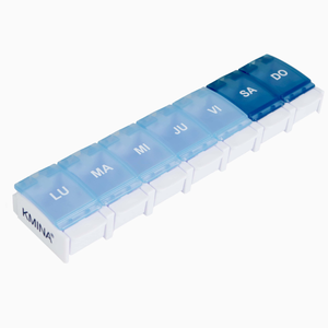 Organizzatore Settimanale di Pillole, 1 Dose, Grande Contenitore Settimanale per Pillole KMINA K40018 - Product Image 3