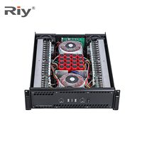 CA+38 2-Channel 2800W Class H Power Amplifier 3U with 2 Transformers Metal Shell for DJ Stage Professional Mixer Amplifier