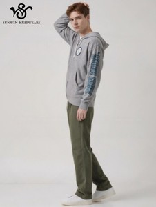 Pantaloni Sportivi Casual da <span class=keywords><strong>Uomo</strong></span> <span class=keywords><strong>Verde</strong></span> Oliva, Stile Comodo e Ampio - Product Image 4