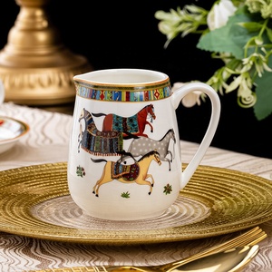 ชุดกาแฟเซรามิกหรูหราสไตล์นอร์ดิกขายดี 15 ชิ้น ชุดน้ำชา - Product Image 2