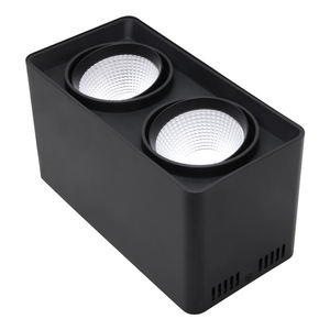 एलईडी डबल सिर घूर्णन योग्य इनडोर सिल वर्ग सतह बढ़ते आरए 90 एलईडी downlight - Product Image 3