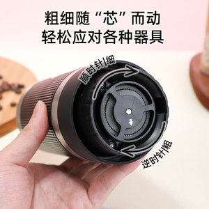 เครื่องบดกาแฟไฟฟ้า 8 ออนซ์ เครื่องบดแบบ Burr ชาร์จ USB ได้ ปรับความละเอียดได้ พกพาสะดวกสำหรับการเดินทาง - Product Image 4