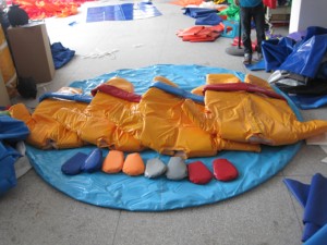 Combinaisons de sumo gonflables en PVC pour enfants et adultes - Utilisation scolaire, domestique et résidentielle, haute capacité (>500 kg), intérieur/extérieur - Product Image 5