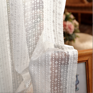 Rideaux Xinlan <span class=keywords><strong>pas</strong></span> chers, rideaux de base Victoria, rideaux de fenêtre, rideaux blancs transparents pour la cuisine, la chambre à coucher - Product Image 1