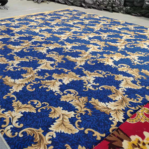 Wilton Wall-to-wall Luxury Jacquard Printed 4m Cut Pile Plush Wall-to-Wall Carpet Custom Machine-Made Polypropylene for Home - Product Image 1