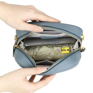 Sacs à bandoulière de luxe en cuir véritable AndoBag pour femmes et filles avec double sangle, sac à bandoulière, sac à main pour les trajets quotidiens 1670 - Product Image 4
