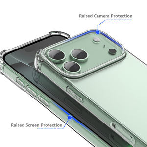 <span class=keywords><strong>Coque</strong></span> en TPU souple antichoc à 4 coins pour <span class=keywords><strong>iPhone</strong></span> 17 Pro 16E 17 Air 15 14 Plus 13 12 <span class=keywords><strong>11</strong></span> Pro Max Anti-chute Clear Thin Phone Shell - Product Image 4