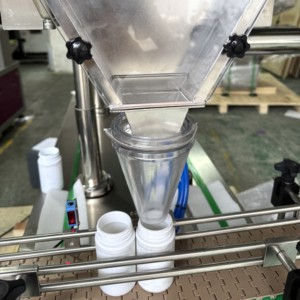 Panel getaran meja makan otomatis 8 saluran, sistem kontrol PLC Tablet elektronik mesin hitung kapsul - Product Image 4