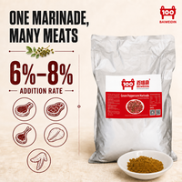Poudre d'assaisonnement marinade au poivre du Sichuan pour steak de porc, steak de bœuf, côtelette d'agneau, aile de poulet, 5kg, 20kg, 25kg, en vrac, pour la restauration