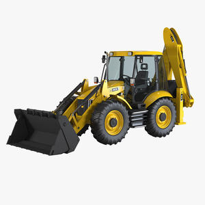 2016 б/у JCB Экскаватор-трактор 4WD с фронтальным погрузчиком 75 кВт и экскаватором с мини-тракторами Желтый Уникальный длинный мощность - Product Image 3