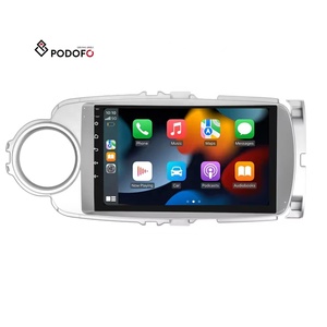 (Stock US) Autoradio <span class=keywords><strong>Android</strong></span> Podofo <span class=keywords><strong>2</strong></span> Din 9'' pour <span class=keywords><strong>Toyota</strong></span> <span class=keywords><strong>Yaris</strong></span> 2012, Carplay, <span class=keywords><strong>Android</strong></span> <span class=keywords><strong>Auto</strong></span>, GPS, Wifi, Hifi, RDS, Prise en charge de la caméra AHD - Product Image 1
