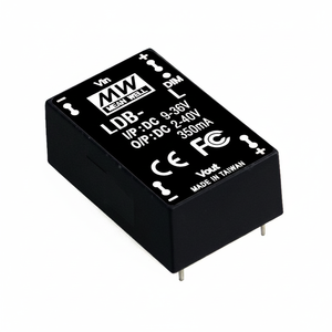 Mean Well Ldb-600l Dc-Dc Converter 12V <b>24V</b> Input 600Ma Output Single Channel <b>Led</b> <b>Driver</b> - Product Image 2