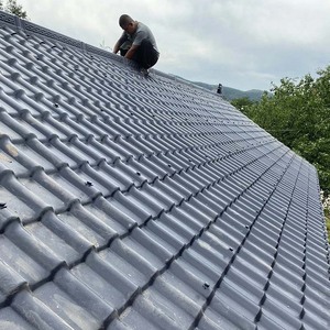 Nhựa uPVC Roof Sheets giá ASA Tây Ban Nha lợp gạch nhựa Roof Tiles đối với biệt thự nhà - Product Image 3