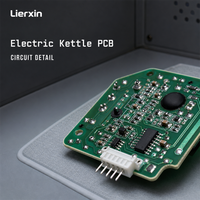 Carte de circuit imprimé (PCB) pour bouilloire électrique Lierxin, pour applications électroniques OEM d'appareils ménagers de petite taille