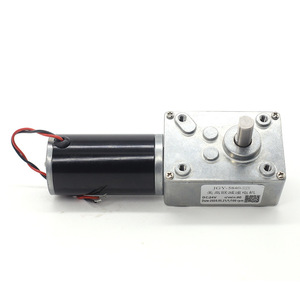 มอเตอร์เกียร์ Jgy 5840-31zy ดีซี 24 โวลต์ 100 รอบต่อนาที แบบยึดหน้าแปลน แม่เหล็กถาวร แบบแปรงถ่าน ความเร็วต่ำ มุมฉาก - Product Image 1