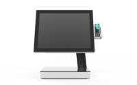 Máquina POS eficiente con pantalla táctil Máquina de pago POS sin efectivo todo en uno de 15 pulgadas