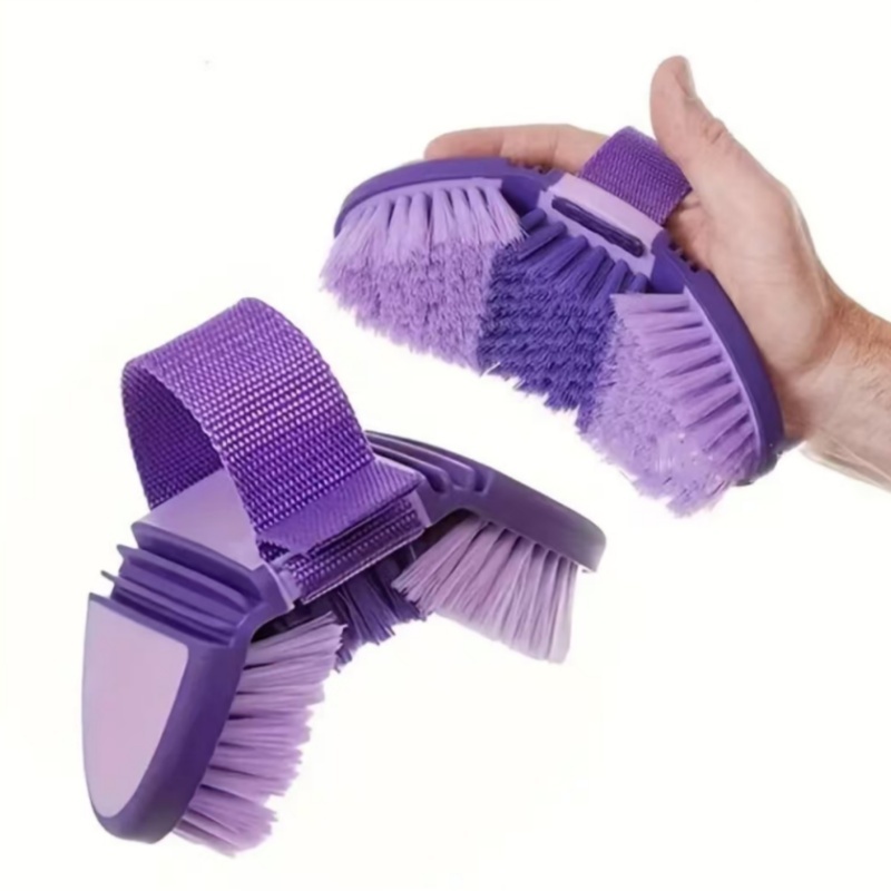 Versatile Soft Bristle Horse Brush Bendable