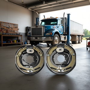 Ensemble de frein de remorque électrique 12 x 2 pouces, lot de 2, auto-ajustable, 7000 lb, pour essieu de camion - Product Image 2