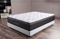 Vente chaude Sommeil naturellement fibre de coco confortable mousse à mémoire de forme douce noix de coco compresse dans une boîte matelas à ressorts ensachés