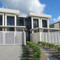 Casa Prefabricada Residencial Moderna con Estructura de Acero Ligero, Casa Personalizada para Proyectos de Construcción en Australia y Nueva Zelanda