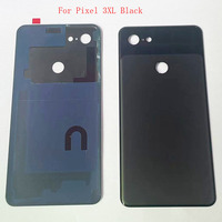Prix usine boîtier de téléphone portable en gros pour Google pixel 3XL coque de couverture en verre arrière noir et blanc