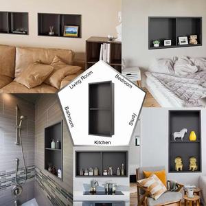 Usine directement vente couleur taille personnaliser <span class=keywords><strong>salle</strong></span> <span class=keywords><strong>de</strong></span> <span class=keywords><strong>bain</strong></span> douche encastré mur <span class=keywords><strong>niche</strong></span> - Product Image 6