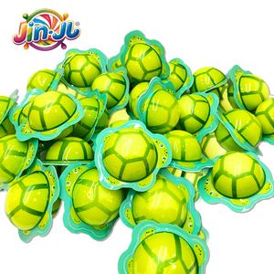 चीनी कैंडी निर्माता, बोतलबंद स्ट्रॉबेरी-स्वाद जेली कैंडी, 50% रस सामग्री, कछुए के आकार की पॉपपिंग कैंडी, पार्टी - Product Image 4