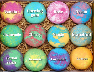 Bombes de bain pour enfants en gros, marque privée OEM ODM, avec jouets surprise à l'intérieur, kit de bombes de bain effervescentes véganes aux huiles essentielles - Product Image 6