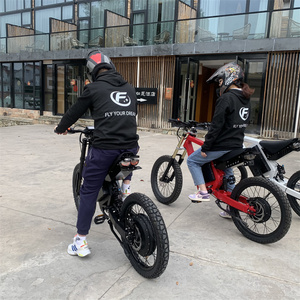 Bicicleta Eléctrica CS20 con Marco de Aluminio, Batería de Litio de 72v 12000w de Gran Potencia, Motor en la Rueda Trasera y Asiento de Motocicleta - Product Image 5