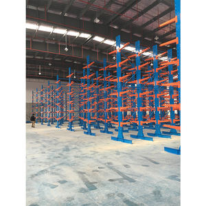 Scaffalature Industriali a Doppio Lato Impilabili in Acciaio di Alta Qualità per Magazzino, Scaffali a Sbalzo Resistenti per Esterni - Product Image 6