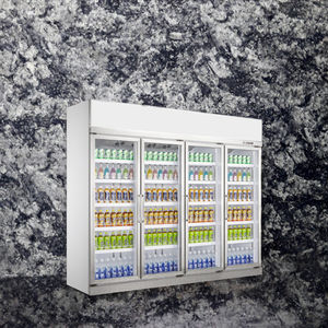 Belnor/Huahui Top Mount Commercial Supermarket Beverage Display <b>Freezer</b> 4 Door Single-Temperature <b>Upright</b> Air Cooling Manual - Product Image 3