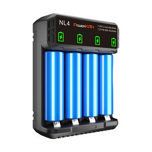 NL4 AA et AAA 1.2V Ni-Mh/Ni-Cd Batterie LED <span class=keywords><strong>Charge3</strong></span> Chargeurs de batterie standard US - Product Image 5