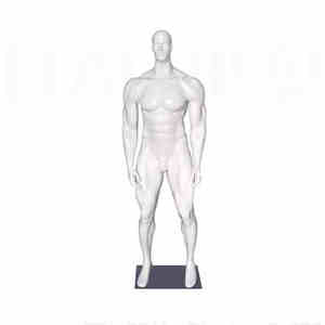 Maniquíes Masculinos Musculosos de Fibra de Vidrio de Alta Gama, Deportivos, de Cuerpo Entero, Negros, con Gran Musculatura, para Ropa Deportiva - Product Image 6