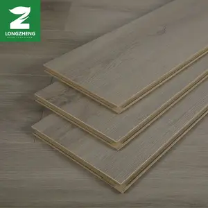 Lantai laminasi lantai plastik kayu vinil mewah tahan lama lantai lantai tahan api SPC 5.5mm 4.2mm tahan air pabrikan Tiongkok