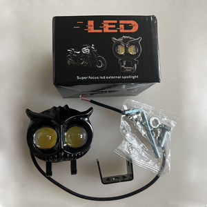 <span class=keywords><strong>Foco</strong></span> de <span class=keywords><strong>bicicleta</strong></span> <span class=keywords><strong>LED</strong></span> de dos colores superbrillante 9V-80V faros auxiliares impermeables - Product Image 2